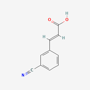 3-Cyanocinnamic acid structure, CAS 16642-93-6