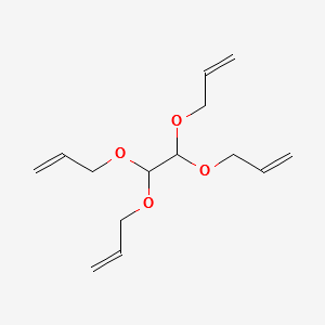 Tetraallyloxyethane structure, CAS 16646-44-9