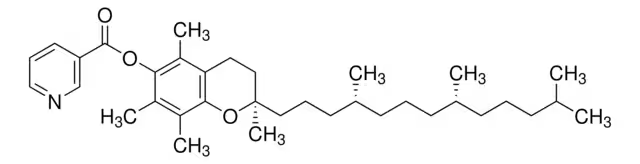 Vitamin E nicotinate structure, CAS 16676-75-8