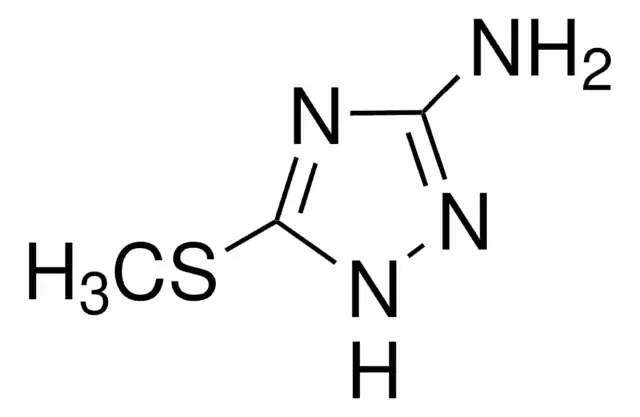 3-Amino-5-mercapto-1,2,4-triazole structure, CAS 16691-43-3