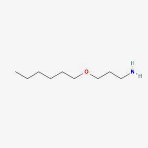 3-(Hexyloxy)propylamine structure, CAS 16728-61-3