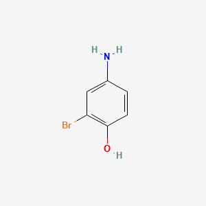 4-Amino-2-bromophenol structure, CAS 16750-67-7
