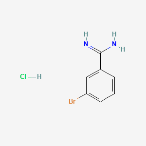 3-Bromobenzamidine hydrochloride structure, CAS 16796-52-4