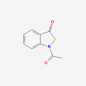 1-Acetyl-3-indolinone structure, CAS 16800-68-3