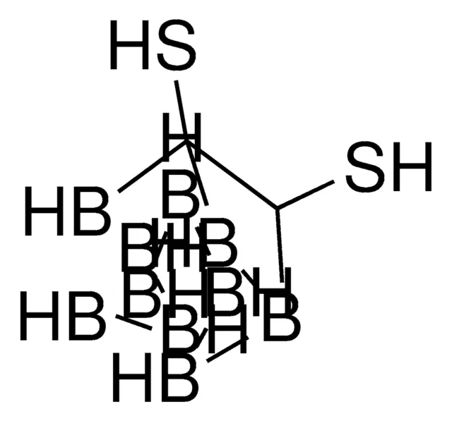 o-Carborane structure, CAS 16872-09-6