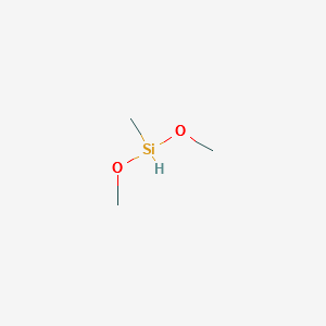 Methyldimethoxysilane structure, CAS 16881-77-9