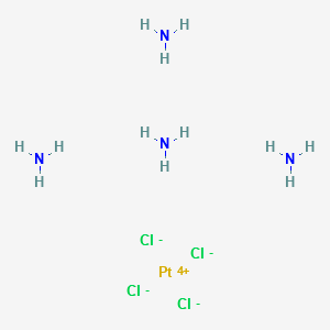 Tetraamminedichloroplatinum dichloride structure, CAS 16971-49-6