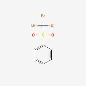 Phenyl tribromomethyl sulfone structure, CAS 17025-47-7