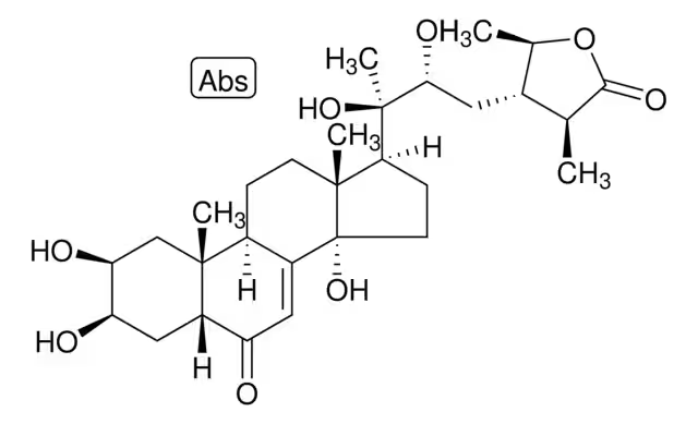 Cyasterone structure, CAS 17086-76-9