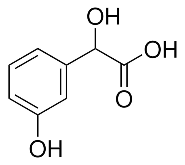 3-Hydroxymandelic acid structure, CAS 17119-15-2