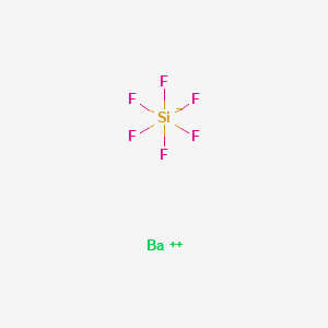 Barium hexafluorosilicate structure, CAS 17125-80-3