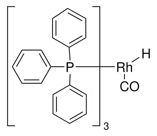 Carbonyltris(triphenylphosphine)rhodium(I) hydride structure, CAS 17185-29-4