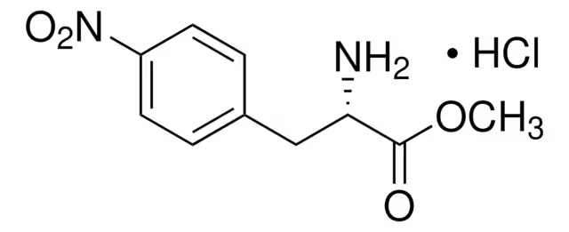 L-4-Nitrophenylalanine methyl ester hydrochloride structure, CAS 17193-40-7
