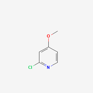2-Chloro-4-methoxypyridine structure, CAS 17228-69-2