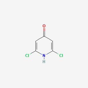 2,6-Dichloro-4-hydroxypyridine structure, CAS 17228-74-9