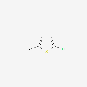 2-Chloro-5-methylthiophene structure, CAS 17249-82-0