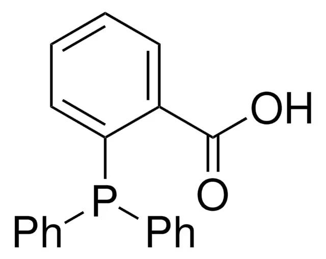 2-(Diphenylphosphino)benzoic acid structure, CAS 17261-28-8