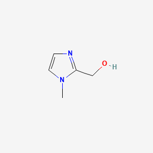 (1-Methyl-1H-imidazol-2-yl)methanol structure, CAS 17334-08-6