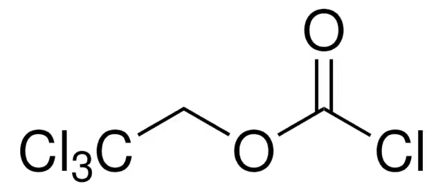 2,2,2-Trichloroethyl chloroformate structure, CAS 17341-93-4