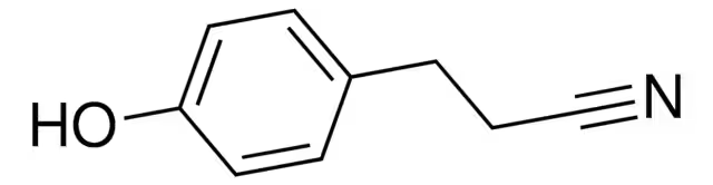 3-(4-Hydroxyphenyl)propanenitrile structure, CAS 17362-17-3