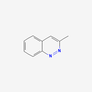 3-Methylcinnoline structure, CAS 17372-78-0
