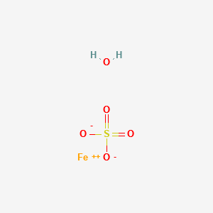 Ferrous sulfate monohydrate structure, CAS 17375-41-6