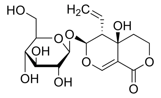 Swertiamarine structure, CAS 17388-39-5