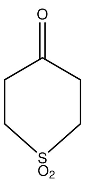 Tetrahydrothiopyran-4-one 1,1-dioxide structure, CAS 17396-35-9