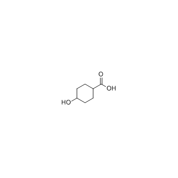 4-Hydroxycyclohexanecarboxylic acid structure, CAS 17419-81-7