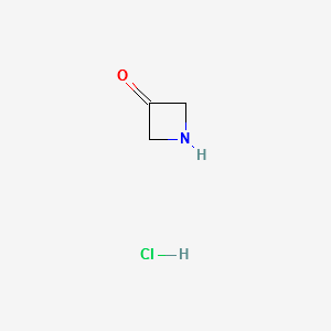 3-Azetidinone hydrochloride structure, CAS 17557-84-5