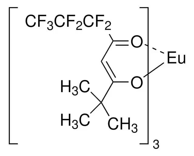 2,2-Dimethyl-6,6,7,7,8,8,8-heptafluoro-3,5-octanedione structure, CAS 17587-22-3