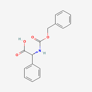 Cbz-D-(-)-Phenylglycine structure, CAS 17609-52-8