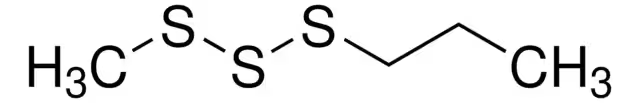 Methyl propyl trisulfide structure, CAS 17619-36-2