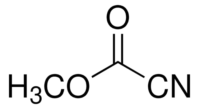 Methyl cyanoformate structure, CAS 17640-15-2