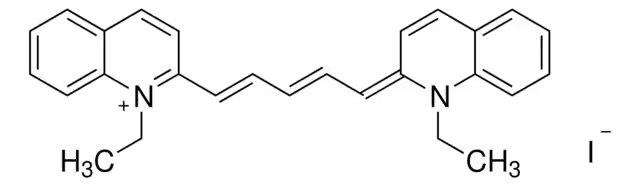 1,1'-Diethyl-2,2'-quinotricarbocyanine iodide structure, CAS 17695-32-8