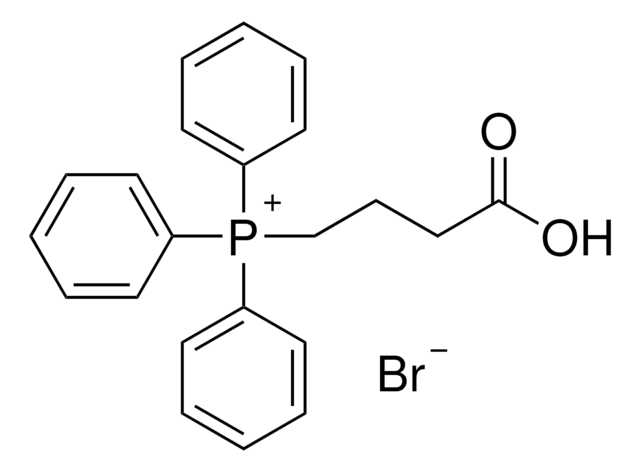 3-Carboxypropyltriphenylphosphonium bromide structure, CAS 17857-14-6