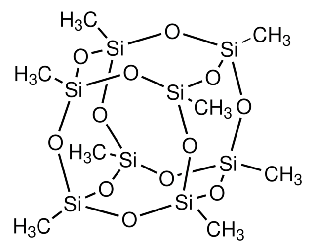 Octamethylsilsesquioxane structure, CAS 17865-85-9