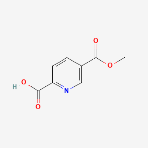5-(Methoxycarbonyl)pyridine-2-carboxylic acid structure, CAS 17874-79-2