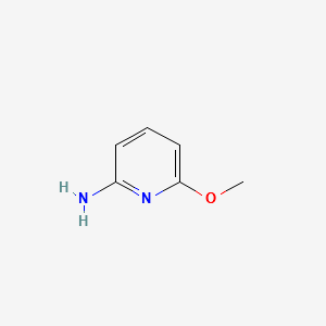 2-Amino-6-methoxypyridine structure, CAS 17920-35-3