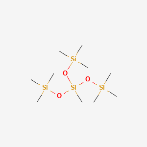 Methyltris(trimethylsiloxy)silane structure, CAS 17928-28-8