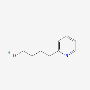4-(Pyridin-2-yl)butan-1-ol structure, CAS 17945-79-8