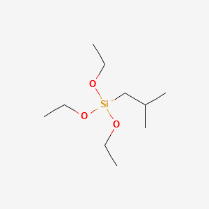 Triethoxyisobutylsilane structure, CAS 17980-47-1