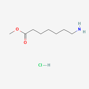 Methyl 7-aminoheptanoate structure, CAS 17994-94-4