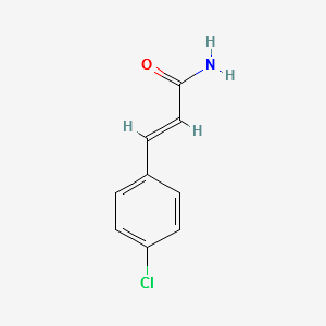4-Chlorocinnamamide structure, CAS 18166-64-8