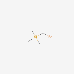 Bromomethyltrimethylsilane structure, CAS 18243-41-9