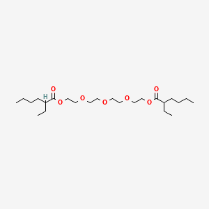 3,6,9-Trioxaundecamethylene bis(2-ethylhexanoate) structure, CAS 18268-70-7