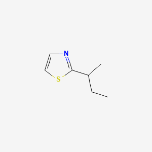 2-(1-Methylpropyl)-thiazole structure, CAS 18277-27-5