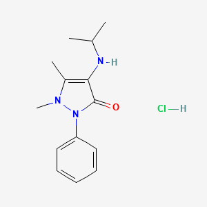 Isopyrin hydrochloride structure, CAS 18342-39-7