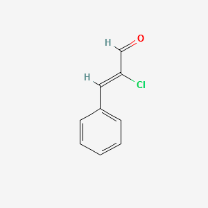 alpha-Chlorocinnamaldehyde structure, CAS 18365-42-9