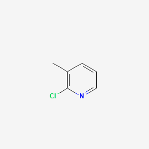 2-Chloro-3-picoline structure, CAS 18368-76-8